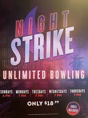 Night Strike at Bowlero icon