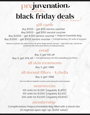 Prejuvenation Aesthetics Black Friday Deals icon